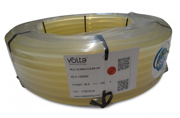 RLC 15,0 transparent FDA Volta PU Rundriemen
