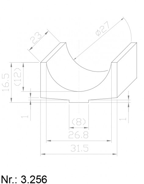 Alphabelt® 3256 PU Nocken / Mitnehmer für Zahnriemen