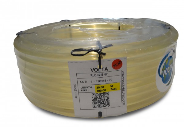 RLC 12,5 transparent FDA Volta PU Rundriemen
