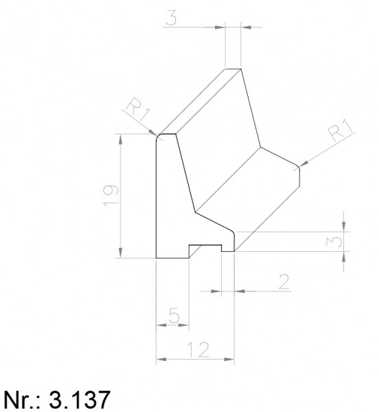 Alphabelt® 3137 PU Nocken / Mitnehmer für Zahnriemen