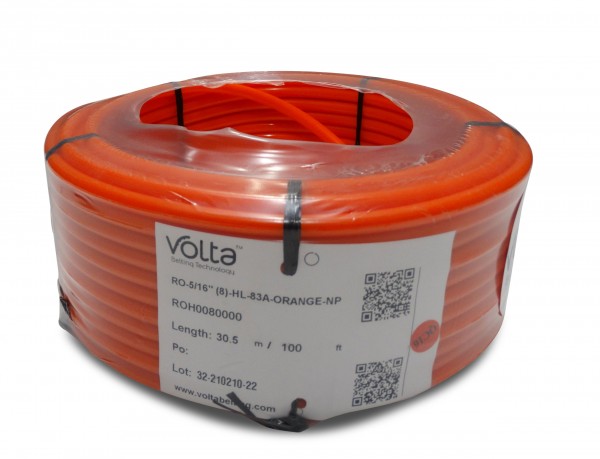 ROS 8,0 orange FDA Volta PU Rundriemen