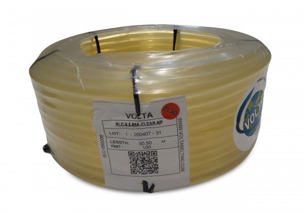 RLC 9,5 transparent FDA Volta PU Rundriemen