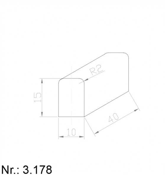 Alphabelt® 3178 PU Nocken / Mitnehmer für Zahnriemen