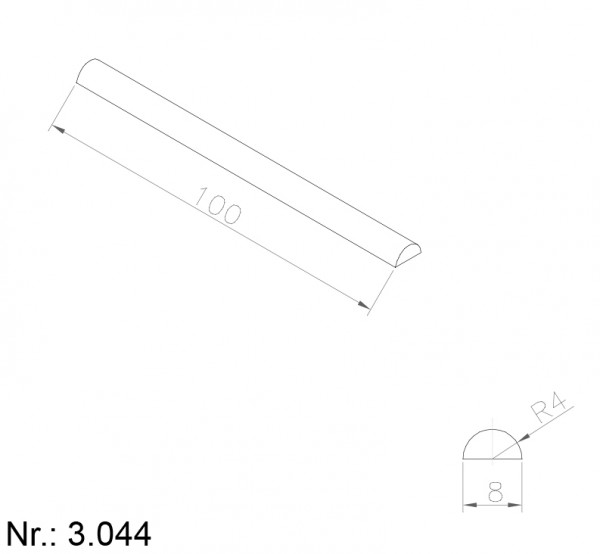 Alphabelt® 3044 PU Nocken / Mitnehmer für Zahnriemen