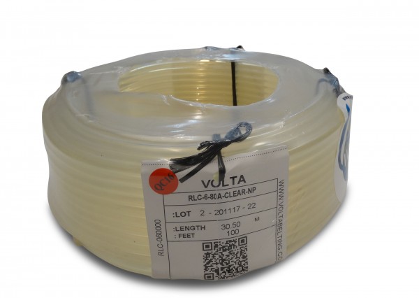 RLC 6,0 transparent FDA Volta PU Rundriemen