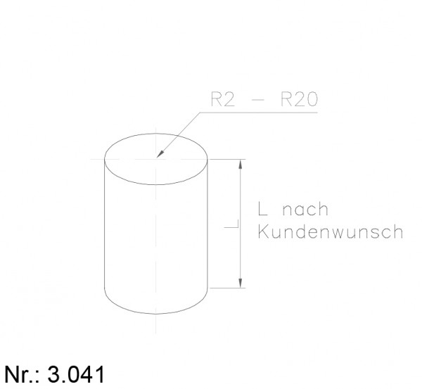 Alphabelt® 3041 PU Nocken / Mitnehmer für Zahnriemen