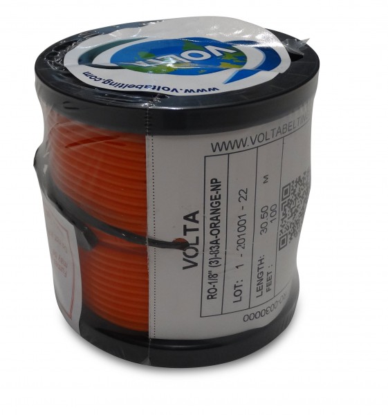 RO 3,0 orange FDA Volta PU Rundriemen