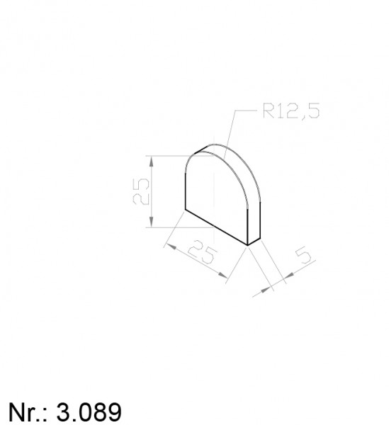 Alphabelt® 3089 PU Nocken / Mitnehmer für Zahnriemen