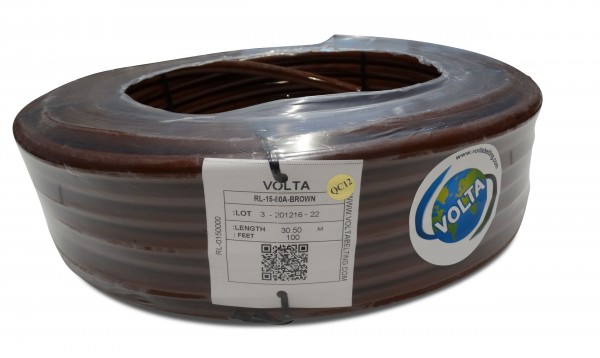 RL 15,0 braun FDA Volta PU Rundriemen