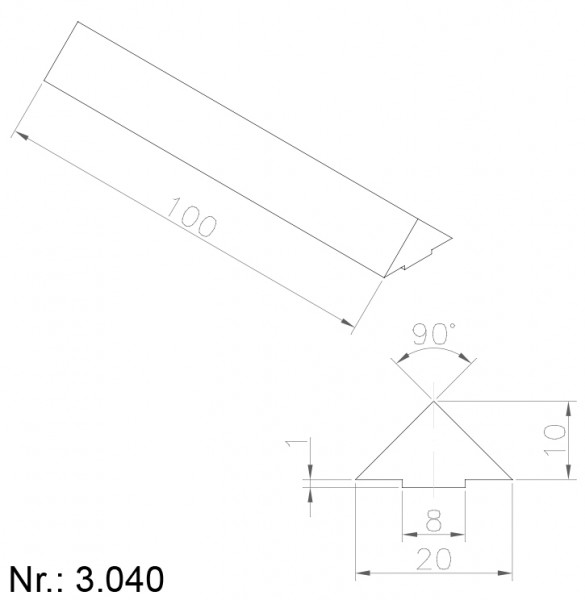 Alphabelt® 3040 PU Nocken / Mitnehmer für Zahnriemen