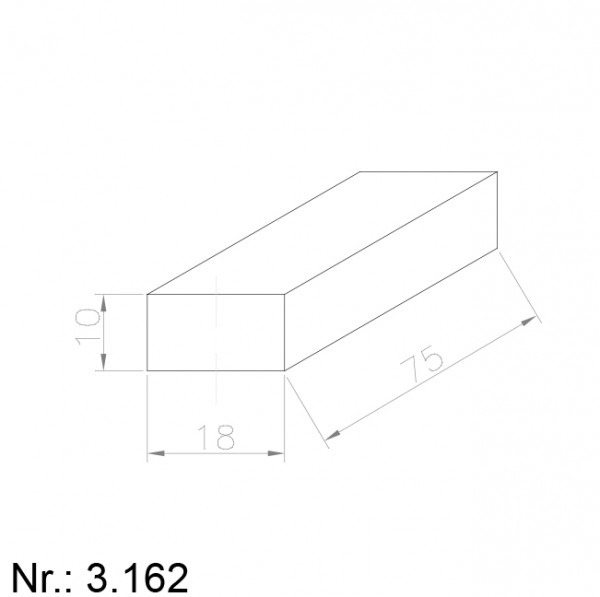 Alphabelt® 3162 PU Nocken / Mitnehmer für Zahnriemen