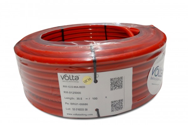 RM 12,5 rot Volta PU Rundriemen