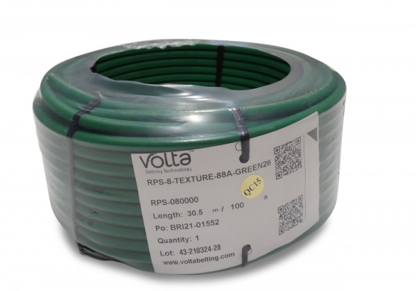 RPS 9,0 grün Volta PU Rundriemen